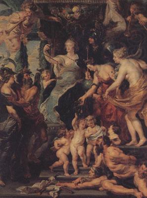 The Felicity of the Regency of Marie de'Medici (mk01), Peter Paul Rubens